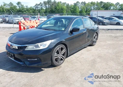 2016 Honda Accord Sport from USA, damaged, VIN 1HGCR2F60GA207939